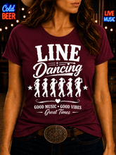 Line Dancing T-shirt