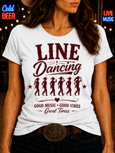 Line Dancing T-shirt