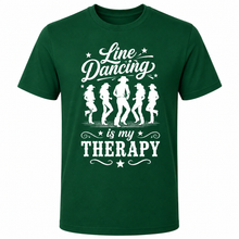 Line Dance Line Dancing Is My Therapy T-shirt