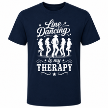 Line Dance Line Dancing Is My Therapy T-shirt